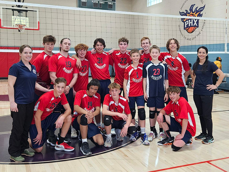 Flagstaff Christian School High School Boys Volleyball Team