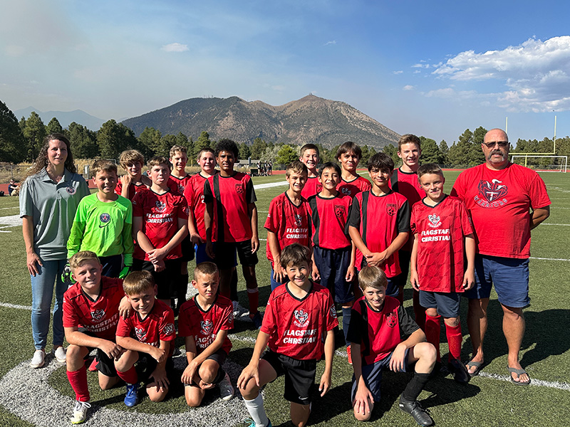 Junior High Boys Varsity Soccer Team